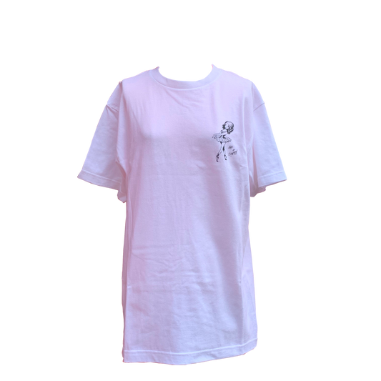 Fafi x Faline ballerina Tee shirt (White)