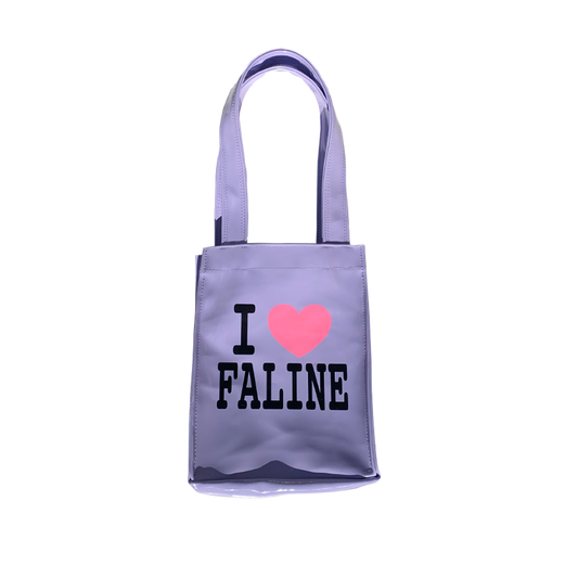 I♡FALINE Tote bag lavender