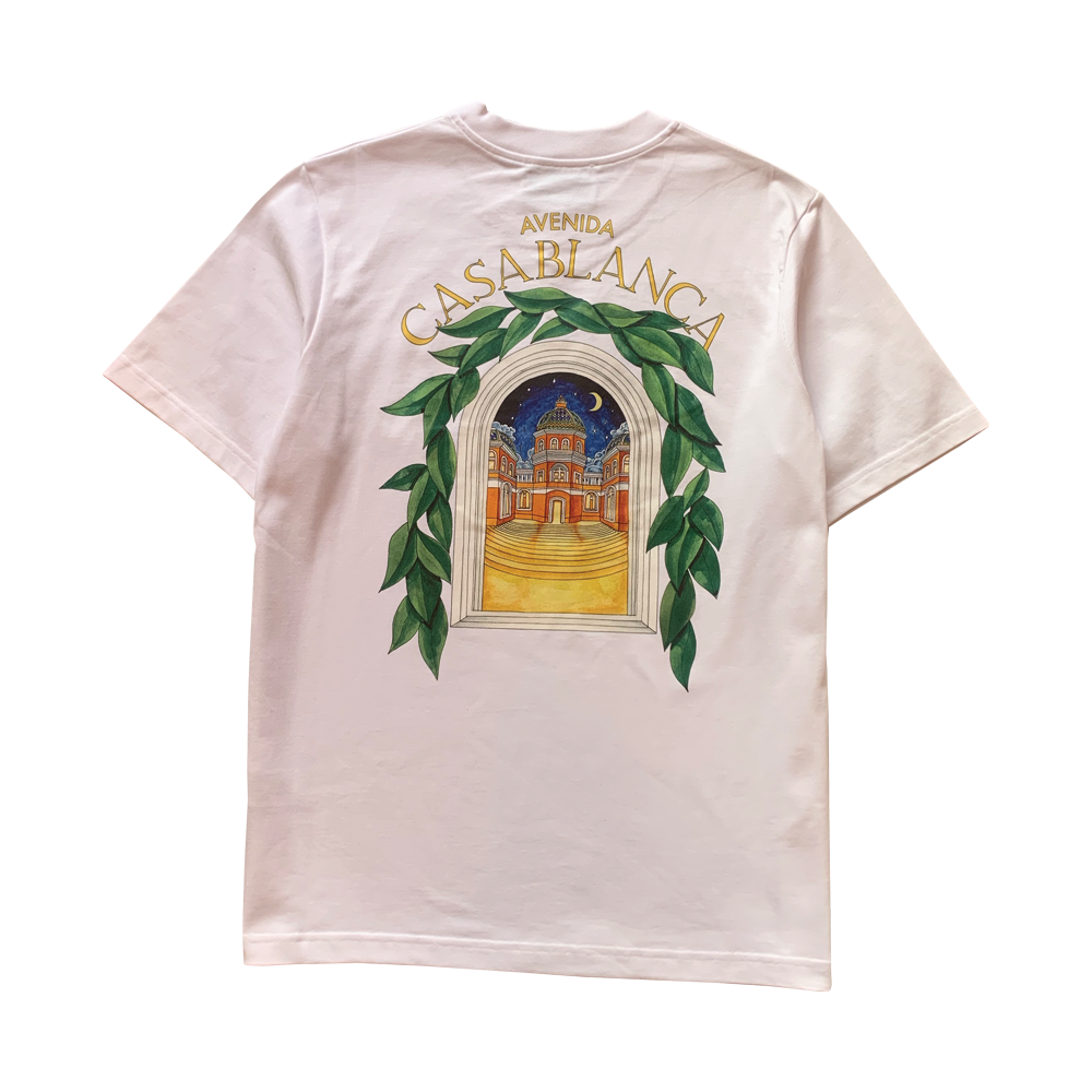 Casablanca AVENIDA PRINTED T-SHIRT