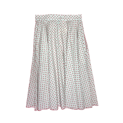 Fifi chachnil Funambule skirt (Red/Grey)