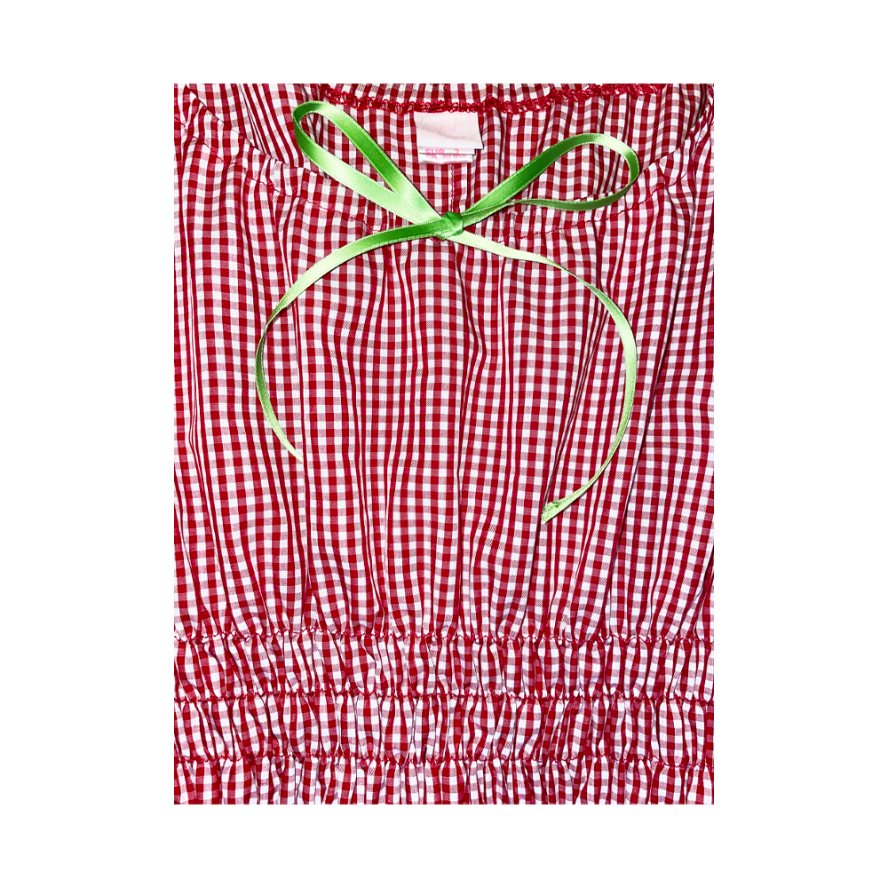 Fifi chachnil Fifi Dress Red Gingham