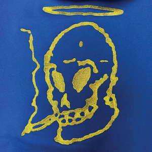 Paradis3 Halo Skull Hood(Embroidered) Royal