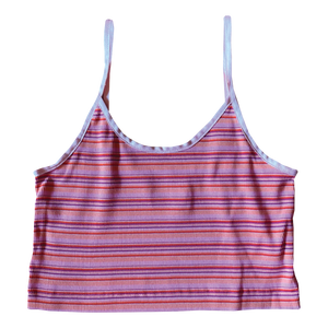 Faline original Stripes camisole(Straps: Babypink)