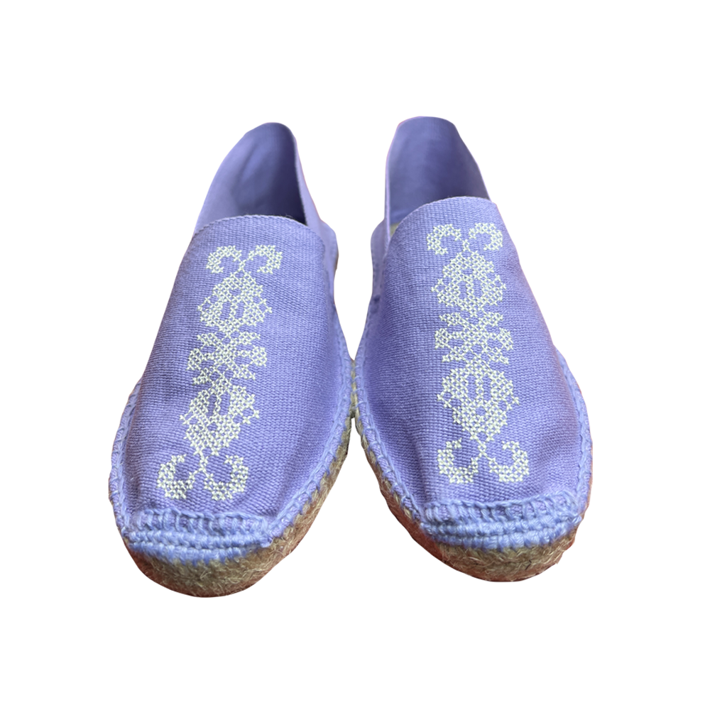 Ines de la Fressange Auriane Espadrilles (Mauve)