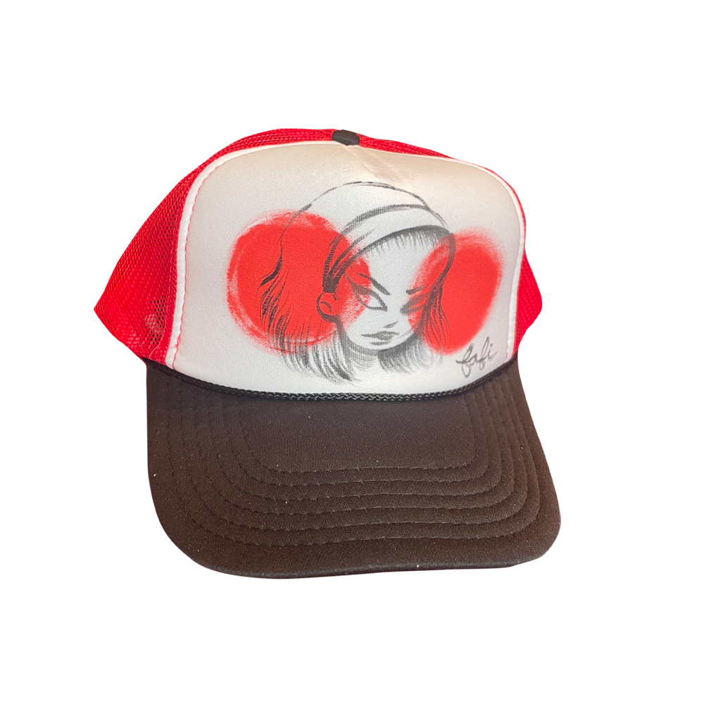 Fafi hand painted Cap (girl #3)