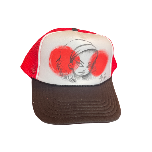 Fafi hand painted Cap (girl #3)