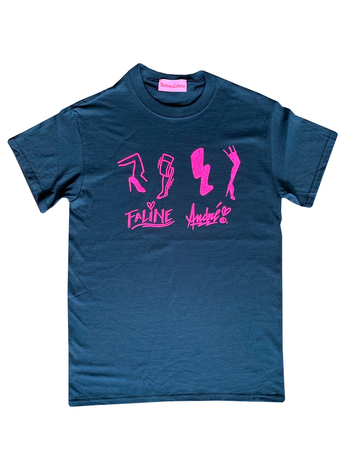 FALINE Lolita x André Saraiva tee (black)