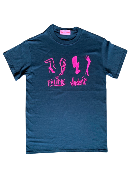 FALINE Lolita x André Saraiva tee (black)