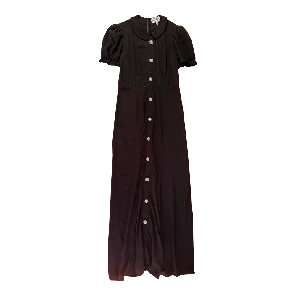 HVN Riley dress w. Collar