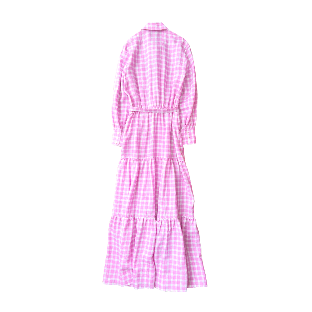 Ines de la Fressange Lena day dress (Pink white)