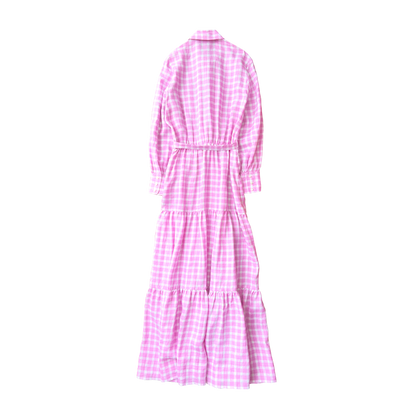 Ines de la Fressange Lena day dress (Pink white)