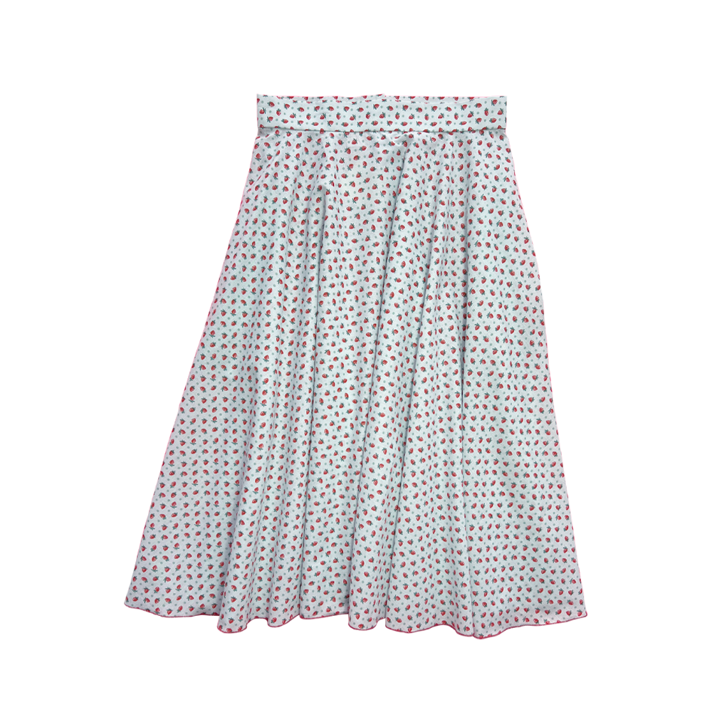 Fifi chachnil Funambule skirt (Red/blue)