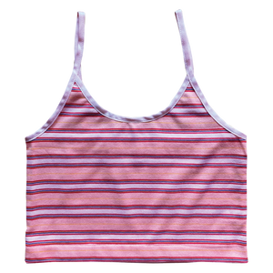 Faline original Stripes camisole(Straps:babypink)