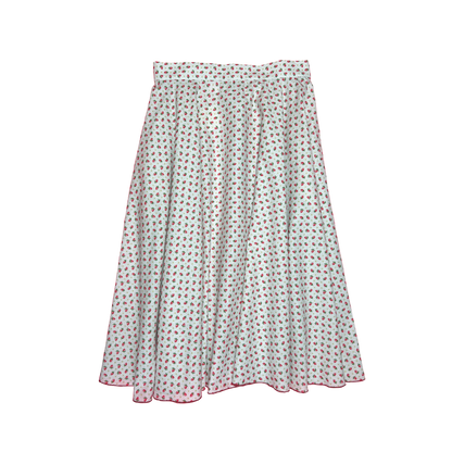 Fifi chachnil Funambule skirt (Red/Grey)