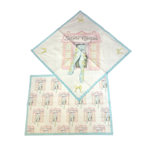 Hotel Olympia placemat and napkin set