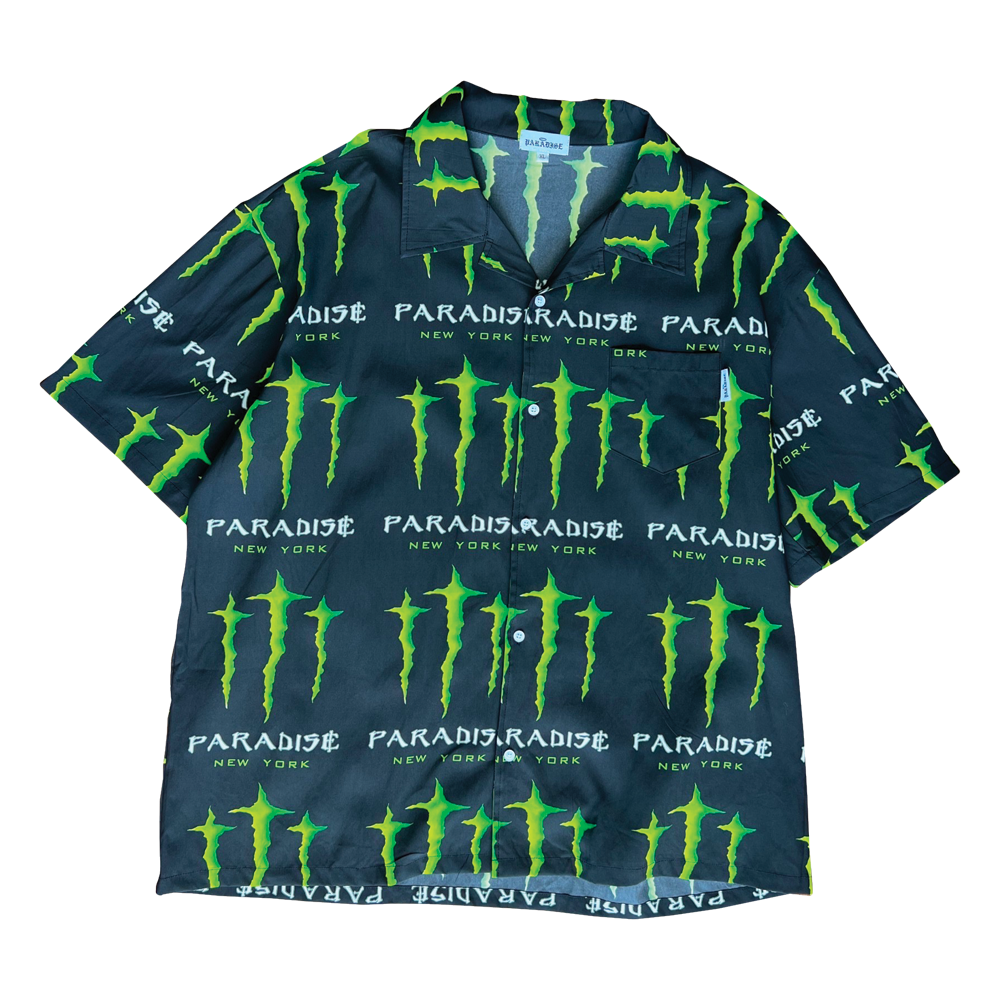 Paradis3 Monster open collar SS Shirt