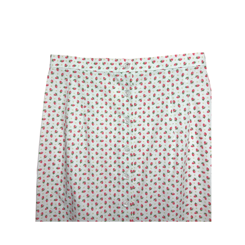 Fifi chachnil Toby Skirt (Red/Grey)