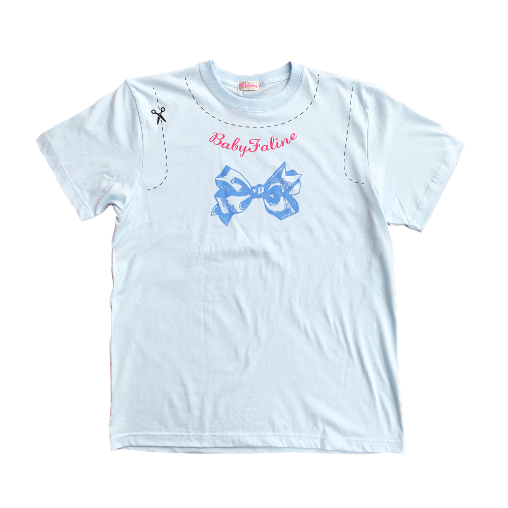 Baby faline Reprint 22nd anniversary T-shirt (Babyblue)