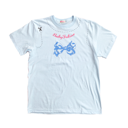 Baby faline Reprint 22nd anniversary T-shirt (Babyblue)