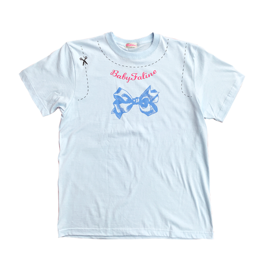 Baby faline Reprint 22nd anniversary T-shirt (Babyblue)