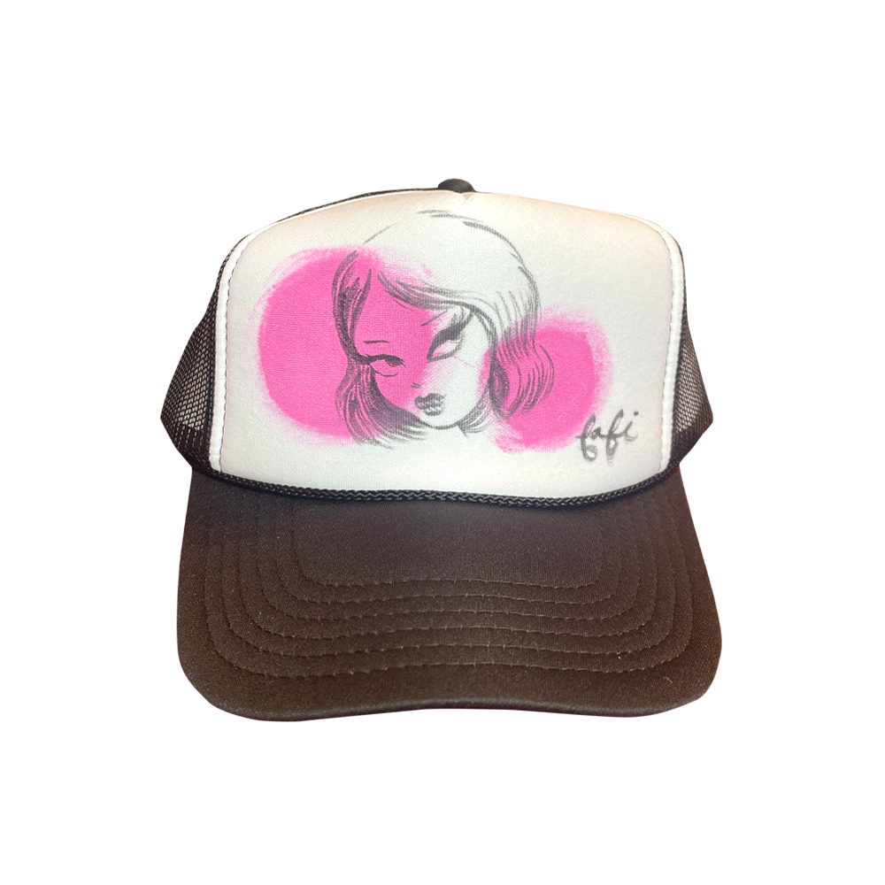 Fafi hand painted Cap (girl #1)