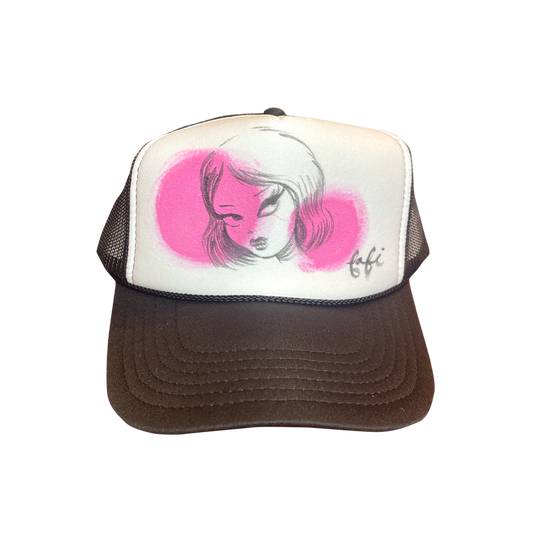 Fafi hand painted Cap (girl #1)