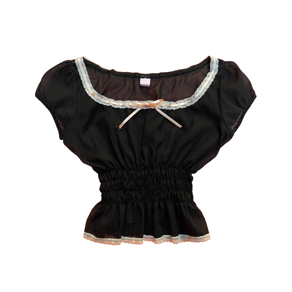 Fifi chachnil Babymary Top Black