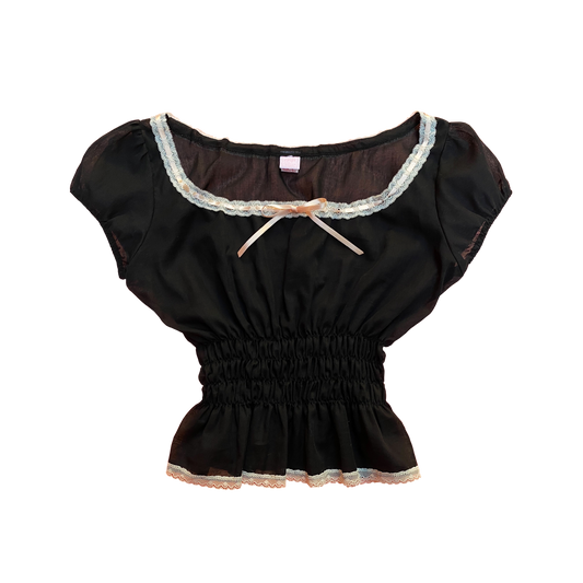 Fifi chachnil Babymary Top Black