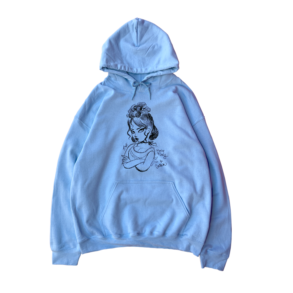 Babymary for Isetan by Fafi hoodie blue