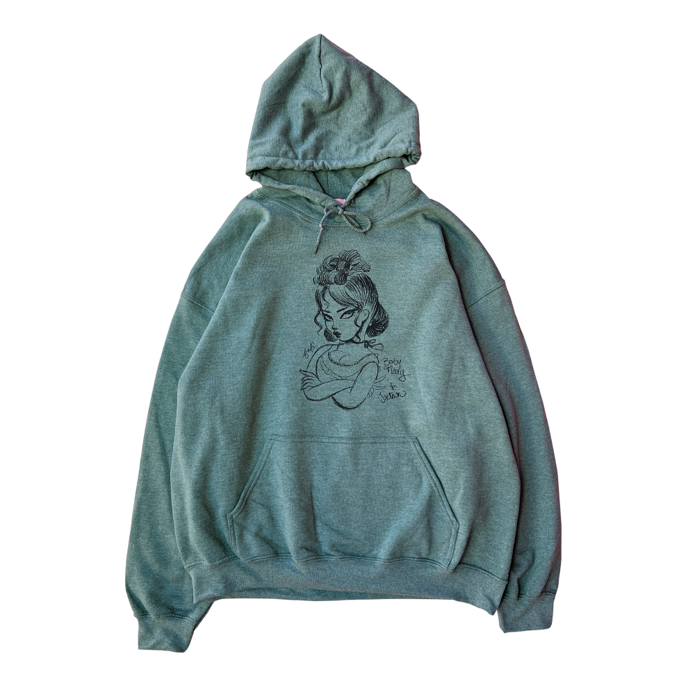 Fafi Babymary for Isetan by Fafi hoodie green