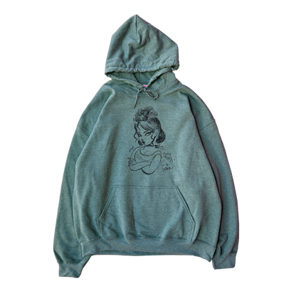 Fafi Babymary for Isetan by Fafi hoodie green