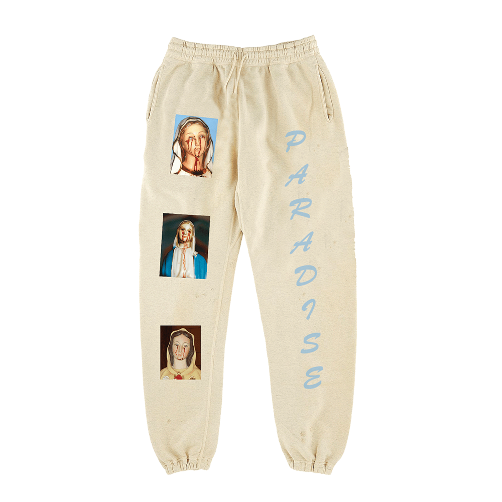 Paradis3 Bloody Mary sweatpants white