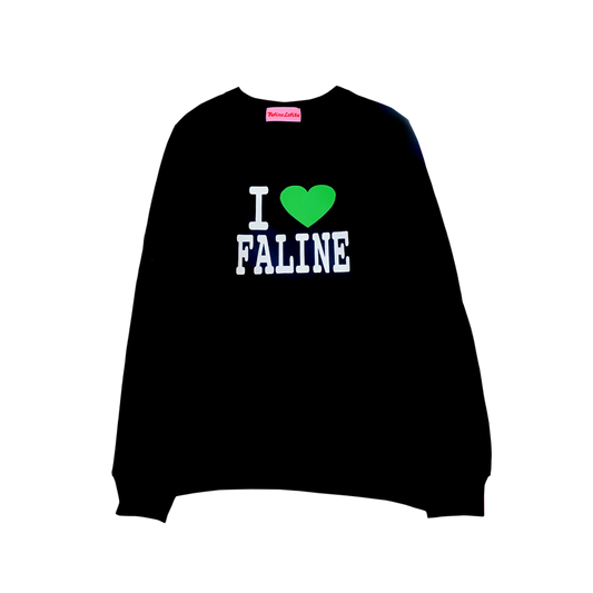 I♡FALINE Crew neck green