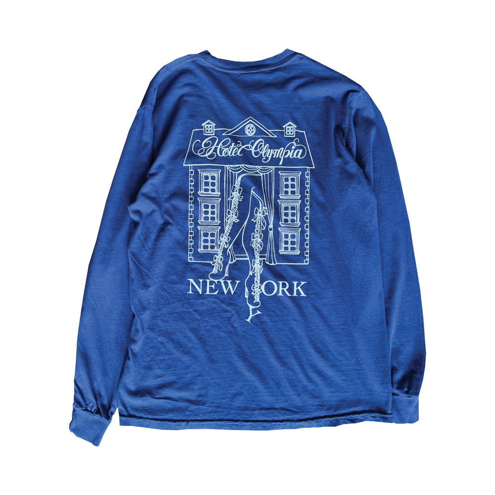 Hotel Olympia longsleeve T navy