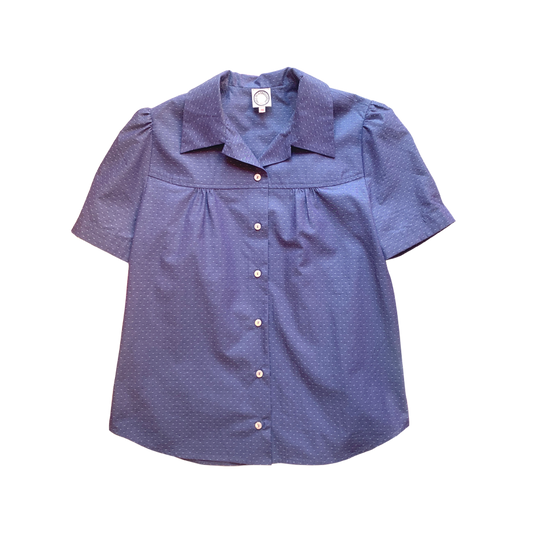 Ines de la Fressange Constance shirt Navy