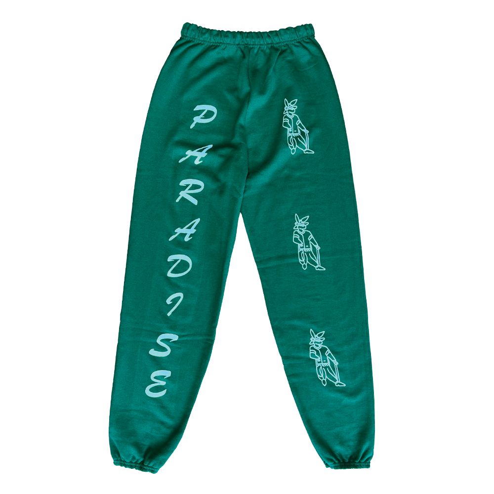 Paradis3 Bunny pimp sweats green