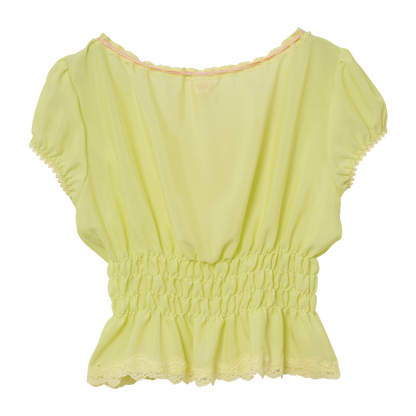 Fifi chachnil Babymary Top Spring Green