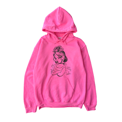 Fafi Babymary for Isetan by Fafi hoodie pink