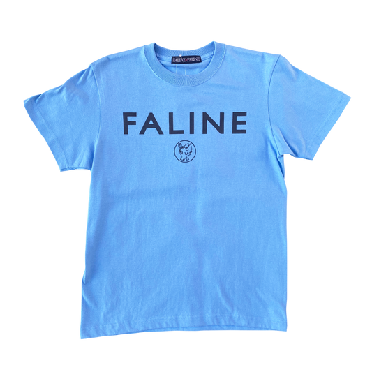 Faline Original Tee shirt (Sax blue )