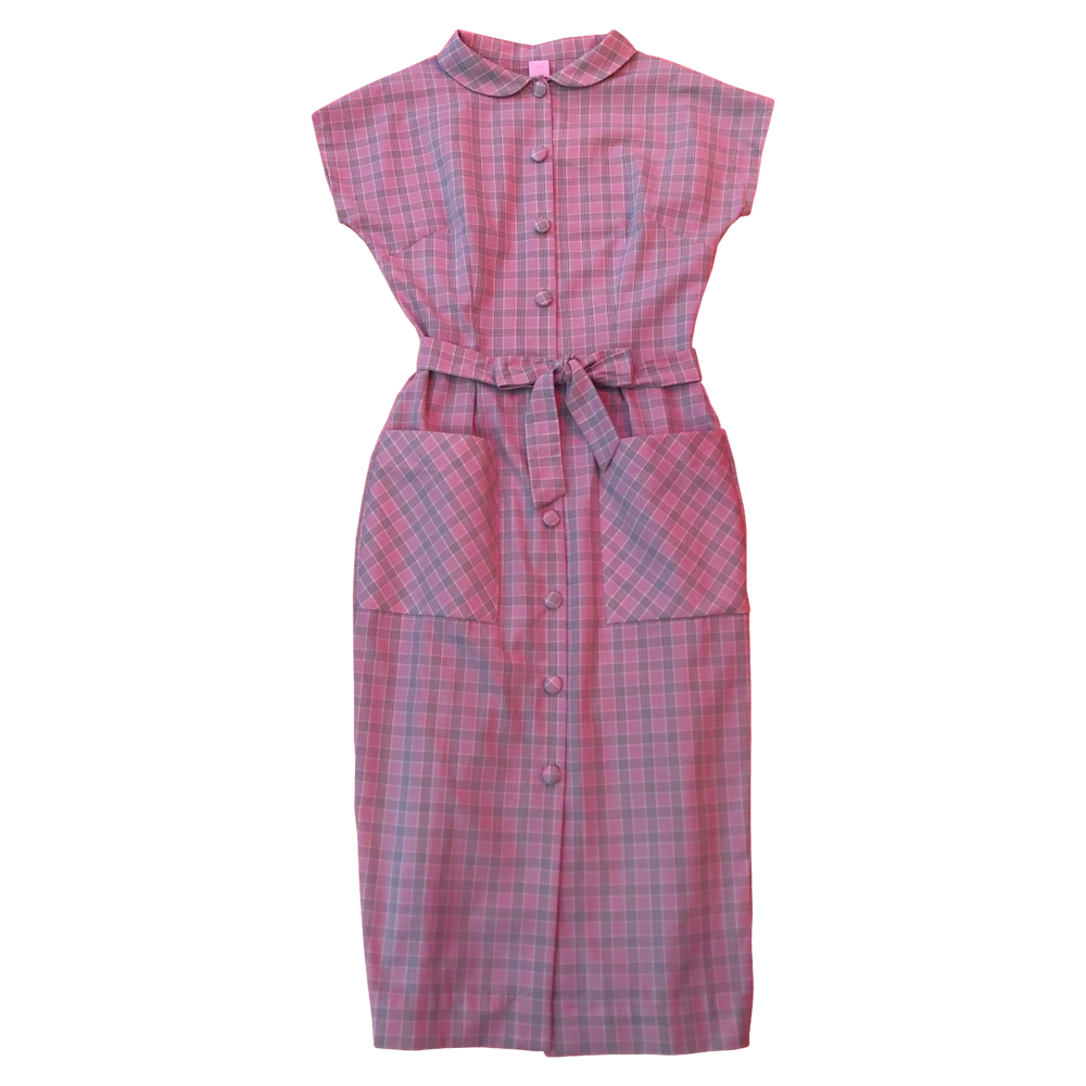 Fifi Chachnil Madeleine dress pink/grey