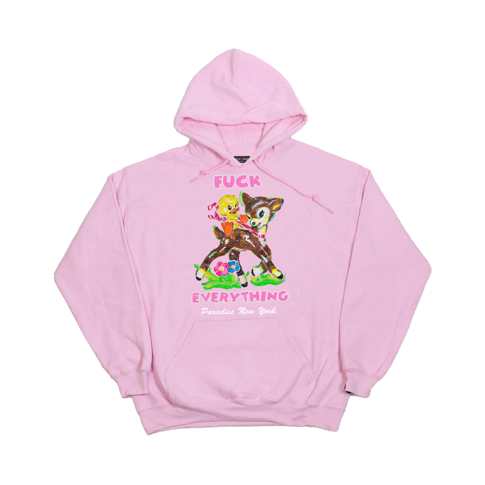 Paradis3 Fuck Everything Hood Pink