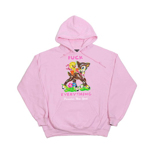 Paradis3 Fuck Everything Hood Pink