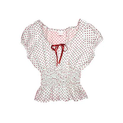 Fifi chachnil Babymary Tops (Red dots)