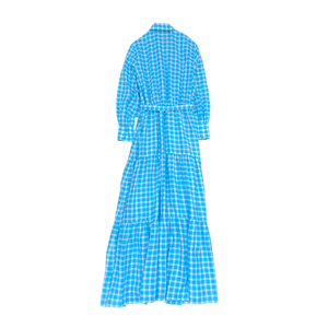 Ines de la Fressange Lena day dress (Turquoise white)