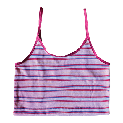 Faline original Stripes camisole(Straps:Red)