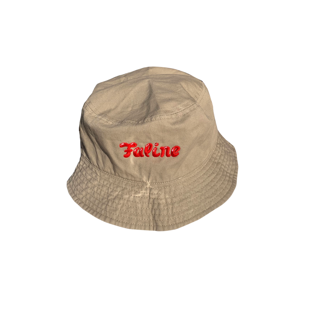 Faline lolita bucket hat beige