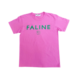 Faline logo charity tee  (Pink)